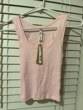 Skims Women’s Ribbed Tank Top - Light Pink
